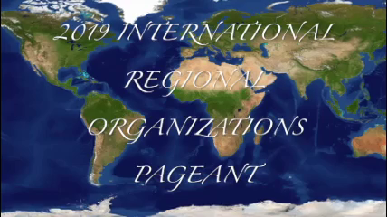 2019 International Regional Organisations Pageant