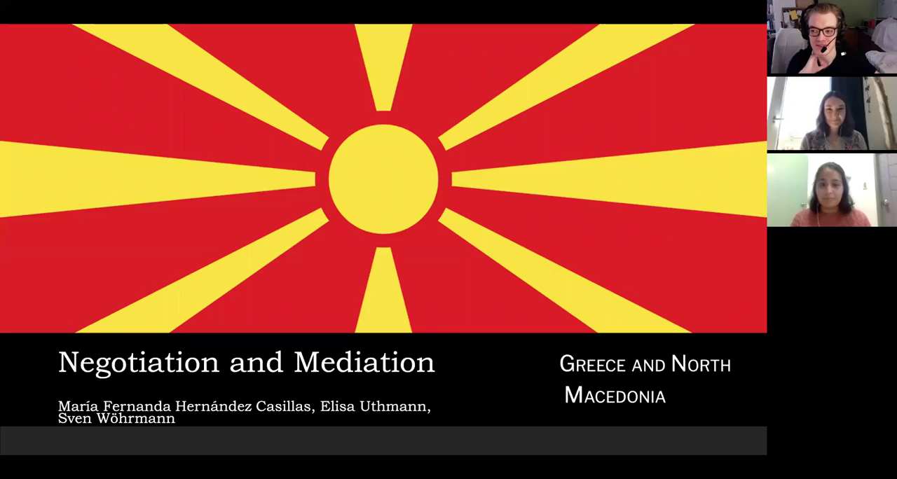 Negotiation and Mediation: Greece and North Macedonia