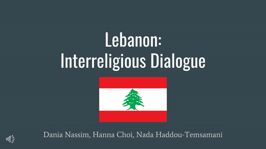 Lebanon: Interreligious Dialogue