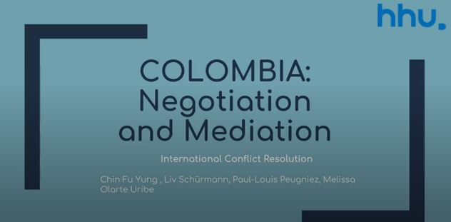Colombia: Negotiation and Mediation